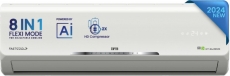 Ifb Ai Convertible 8-In-1 Cooling 2024 Model 1.5 Ton 5 Star Split Inverter With Heavy Duty Cooling Ac  – White(Ci1852D223Gn1, Copper Condenser)