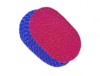 Status Multi-Purpose Braided Place Mat For Indoor Kitchen, Hall, And Room – Durable Mat For Home Decor 30X50 Cm Multi-Color (Pack Of 2) Random Color