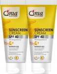 Qraa Sunscreen – SPF 40 PA++++ Sunscreen Cream SPF 40|Helps Remove Tan|Helps in Sun Burn|Pack of 2|(100gm*2)(200 g)
