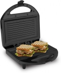 Lifelong Classic Pro 750 W Sandwich Maker With 4 Slice Non-Stick Fixed Plates Grill(Black)