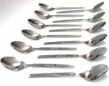 Convay Design Dinner Stainless Steel Table Spoon Stainless Steel Table Spoon, Dessert Spoon Set(Pack Of 12)