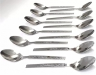 Convay Design Dinner Stainless Steel Table Spoon Stainless Steel Table Spoon, Dessert Spoon Set(Pack Of 12)