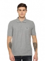 Dollar Mens Cotton Casual Solid Polo Tshirt (Pack Of 1) Grey Melange