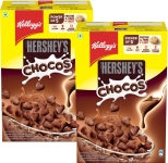 Kellogg’S Chocos Pack Of 2, Protein Rich Chocolaty Breakfast Cereal For Kids Box(2 X 325 G)