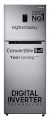 Samsung 385 L, 2 Star, Convertible 5-In-1 Digital Inverter, With Display Frost Free Double Door Refrigerator (Rt42C5532S9/Hl, Silver, Refined Inox, 2024 Model)