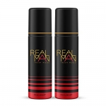 Fogg Men Realman Aerosol Deodorant, 400Ml (Pack Of 2) – Fresh Mood