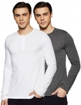 Amazon Brand – Symbol Men’S Solid Regular Fit Full Sleeve T-Shirt (Combo Pack Of 2) (Ss19Tshnpo2-7_Multicolor_Large)