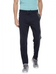 Force Nxt Super Combed Cotton Mens Solid Track Pant Navy Blue