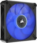 Corsair Ml120 Led Elite, 120Mm Magnetic Levitation Blue Led Fan With Airguide, Single Pack, Black