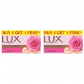 Lux Even Toned Glow|Buy 4 Get 1 Offer|Rose & Vitamin E Bathing Soap|For Glowing Skin| Beauty Soaps|150 G (Pack Of 2)