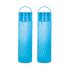 Attro O2 Spring 1000Ml Water Bottle With Easy To Carry Handle Leak-Proof Bpa Free Plastic Material- Set Of 2 Blue