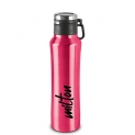 Milton Gulp 600 Thermosteel 24 Hours Hot Or Cold Water Bottle, 575 Ml, 1 Piece, Pink