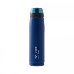 Polyset Scott 800Ml Double Walled Insulated Bottle With Stainless Steel Inner-Blue