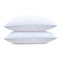 Recron Certified Dream Quilted Pillow 41Cm X 61Cm (16X24 Inches) White – Pack Of 2