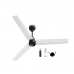 Atomberg Renesa Smart 1200Mm Bldc Ceiling Fan With Iot And Remote | Bee 5 Star Rated Energy Efficient Ceiling Fan | High Air Delivery With Led Indicators | 2+1 Year Warranty (White & Black)