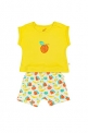 H By Hamleys Unisex Kids Printed Multicolor Top & Shorts Set (_8905450061996_Multi_6-9M_)