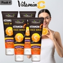 Phillauri Vitamin C Face Wash For Promotes Collagen Production(Pack Of 4) Face Wash(240 Ml)