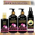 Phillauri Red Onion Hair Care Kit And Facewash Kit(4 Items In The Set)