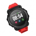 Zebster Z – Run 40 Basic Smart Watch, Btv 5.0, 2.4Cm Lcd Screen, Call, Sms Notification, Sports Mode, Ios 8.0 & Above/Android 4.2 & Above (Red)