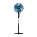 V-Guard Gatimaan Pro Hsp N High Speed Pedestal Fan | 3 Adjustable Fan Speeds | Rust Resistant Abs Body | Powerful 2100 Rpm Motor | Blue Black | 40 Cm (400Mm)