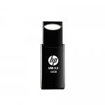 Hp 712W 64Gb Usb 3.2 Flash Drive- Black