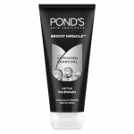 Ponds Bright Miracle Detox Facewash | 10X Power Of Activated Charcoal| For Deep Cleaned Skin | Reveals Glow, Pollution Clear Face Wash, 200Gm