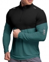 Noble Monk Men’S Regular Fit T-Shirt (T582_Nm_Black/Moss Green