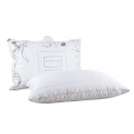 Spread Spain Bamboo Orthopaedic Bed Pillow Filled With Bamboo Fibres And Memory Foam Fibre, Perfect For Side, Back And Stomach Sleepers (White, 45 X 68 Cm)