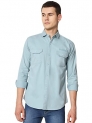 Kargeens Casual Shirt For Men|| Shirt For Men|| Men Stylish Shirt || Men Solid Shirt || Full Sleeve Shirt,Light Blue-L