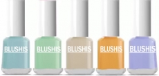 Blushis Quick Dry Long Lasting Nail Polish Combo Set Of 6 The Light Edition(Pack Of 5)