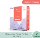 Nua Overnight Disposable Period Panty | Xl- Xxl | 360 Degree Coverage For Protection Sanitary Pad