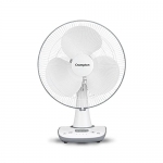 Crompton Wave Star 400Mm High Speed Table Fan | High Air Delivery| Smooth Oscillation |2 Year Warranty | Cool Grey