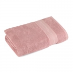 Himeya Bamboo Bath Towel|600 Gsm|1 Piece Bamboo Towel For Men/Women | 100% Cotton| 70 Cms X 140 Cms |Butter Pink