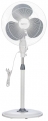 Amazon Basics 16-Inch Pedestal Fan | Tilting Head | 1400 Rpm | Silent Operation| 400Mm Sweep Length (Grey)