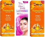 Fair & Lovely Multi Vitamin Cream 25 Gram + Magic Girl Turmeric Cream 50Grm 2Pc(125 G)