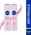 Nivea Deodorant Deo Pearl And Beauty Body Spray  –  For Women(300 Ml, Pack Of 2)