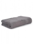 Amazon Brand – Solimo – Cotton Bath Towel | 500 Gsm | Fade Resistant | Dark Grey