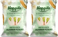 Happilo Essentials Californian Popular Pistachios, Healthy Snack (Pack Of 2) Pistachios(2 X 200 G)