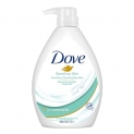 Dove Nourishing Body Wash For Sensitive Skin, 24Hrs Moisture Lock, 1L