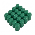 Glowkr 20 Pcs Plastic Nitrogen Filled Tire Valve Stem Caps/Dust Caps,Corrosion Resistant Universal Stem Covers For Cars,Suvs, Bike And Bicycle, Trucks, Motorcycles & Heavy-Duty Vehicles – Green Color