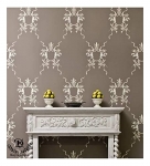 Kayra Decor Damask Stencils For Wall Painting – Pack Of 1, 16 Inch X 24 Inch – (Khs447)