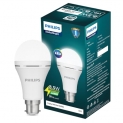 Philips Stellar Bright Rechargeable Emergency Inverter Led Bulb, B22 8.5-Watt-Crystal White(Pack Of 1)