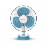 Bajaj Frore Neo Table Fan 400 Mm | Table Fans For Home & Office |Aerodynamically Balanced Blades| 100% Coppermotor| Highair Delivery|3-Speed Control| 2-Yr Warranty Blue