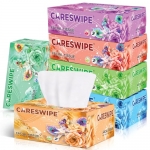 Careswipe Soft Facial Tissue Papers -100 Pulls Pack Of 6- Total (600 Pulls 1200 Sheets) 2 Ply | Facial Tissue | Tissue Box | Tissue Paper