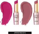 Lakmé Primer + Matte Lipstick Pack Of 2(Plum Pick And Mauve Matter, 7.2 G)