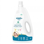 Amazon Brand – Supples Plant Based Baby Laundry Detergent Liquid 2 Litre, Anti-Bacterial, Contains Aloevera & Neem Extract