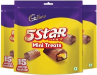 Cadbury 5 Star Chocolate Home Treats Bars(3 X 252.5 G)