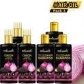 Phillauri Blackseed All Type Of Hair Problem Herbal Growth Hair Oil & Shampoo(6 Items In The Set)