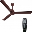 Crompton Energion Hyperjet 5 Star 1200 Mm 3 Blade Ceiling Fan(Bldc Motor With Remote | Brown | Pack Of 1)