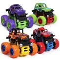 Jack Royal Monster Truck Toys For Kids Friction Powered Monster Truck Car Toy For Baby Push & Go Toys 4Wd Monster Truck Combo Set For Boys & Girls Red & Green (Pack Of 2 Piece Random Color)